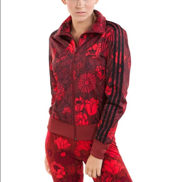 adidas floral firebird jacket